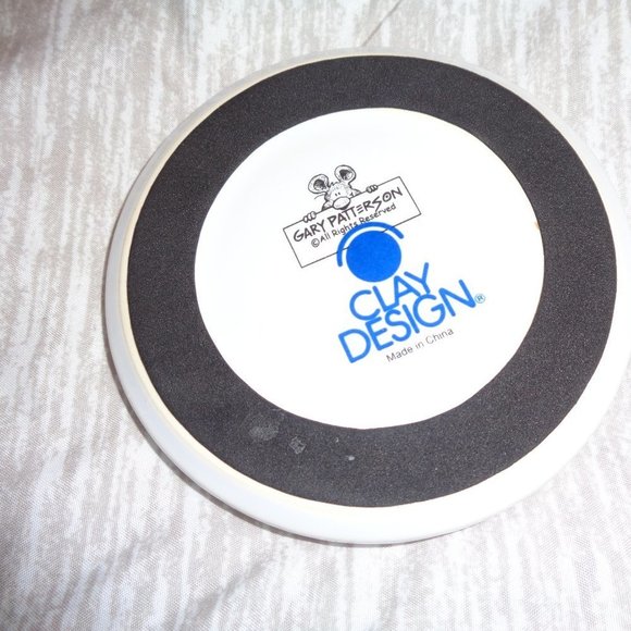 SET Of 4 Gary Patterson Clay Design Cat Coasters - Picture 9 of 9